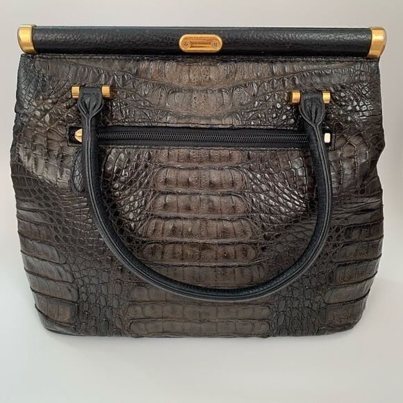 HOST PICK👜Vintage Genuine Crocodile Leather Handbag - Picture 2 of 9